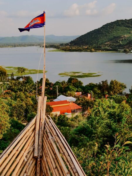 Kampot VEHA Coffee Mountain View