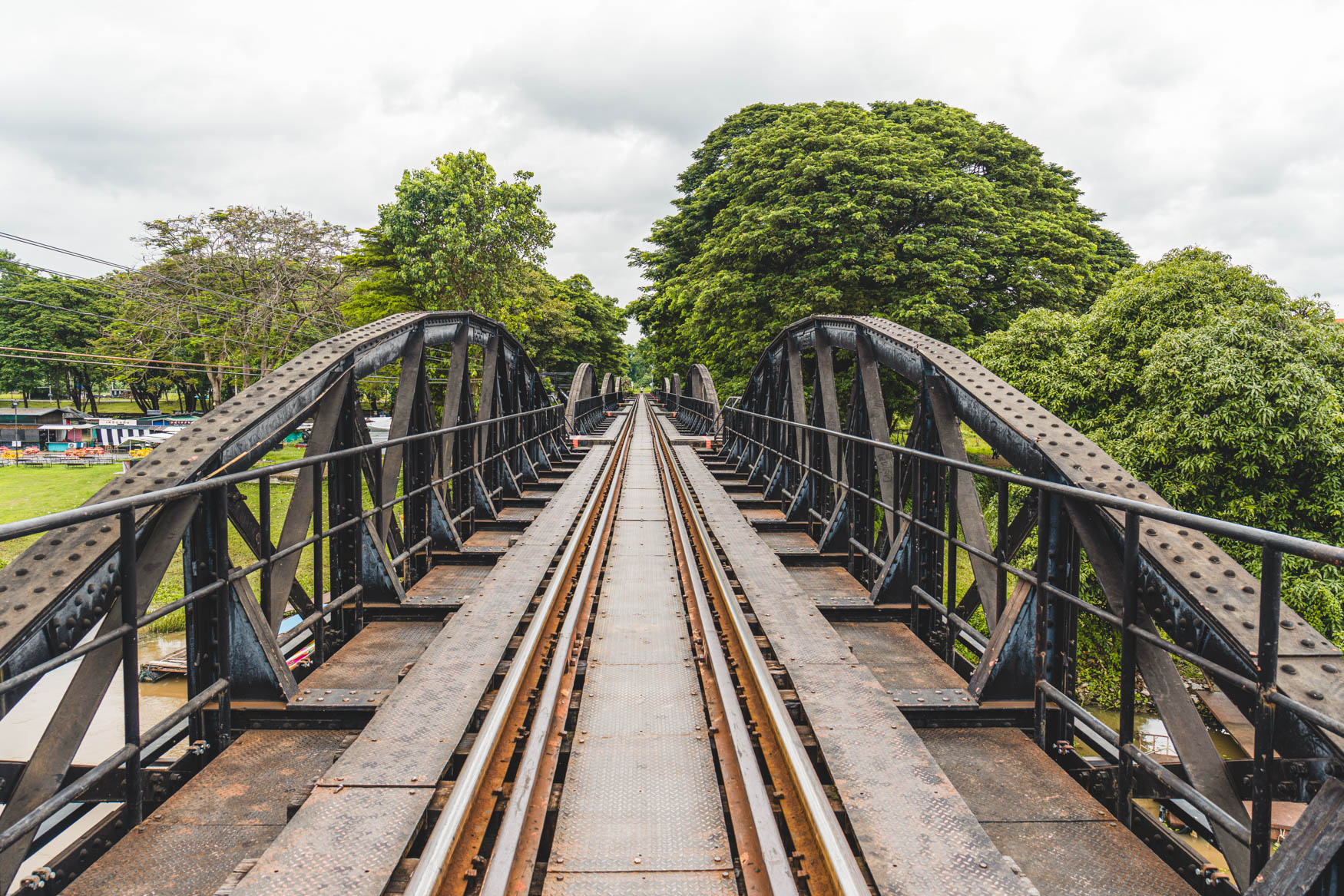 Kanchanaburi Bridge over the River Kwai