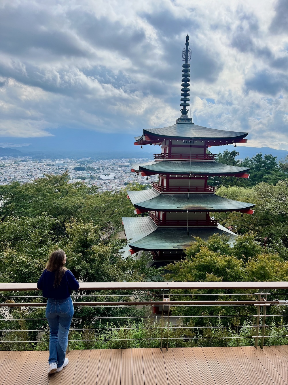 Kawaguchiko Chureito pagode