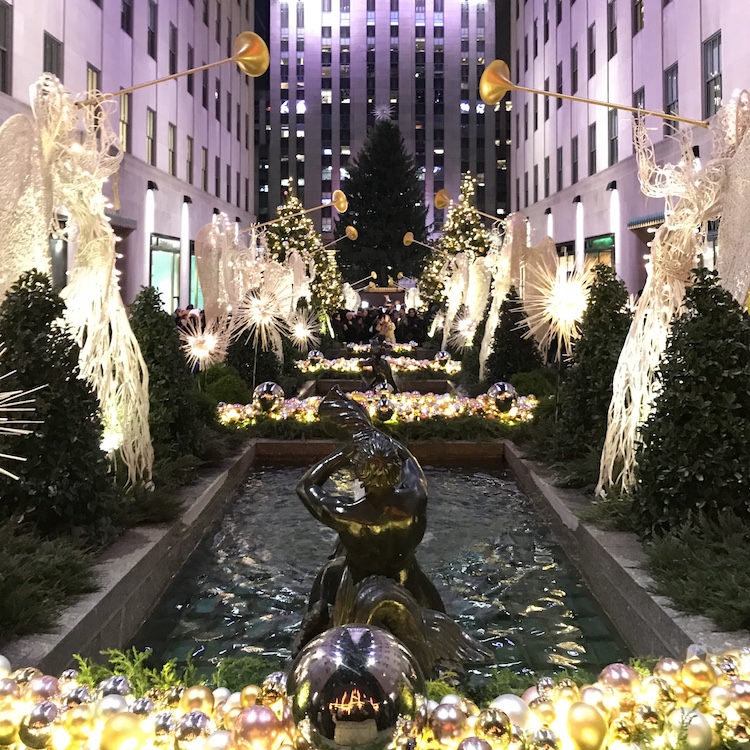 Kerst in New York Rockefeller