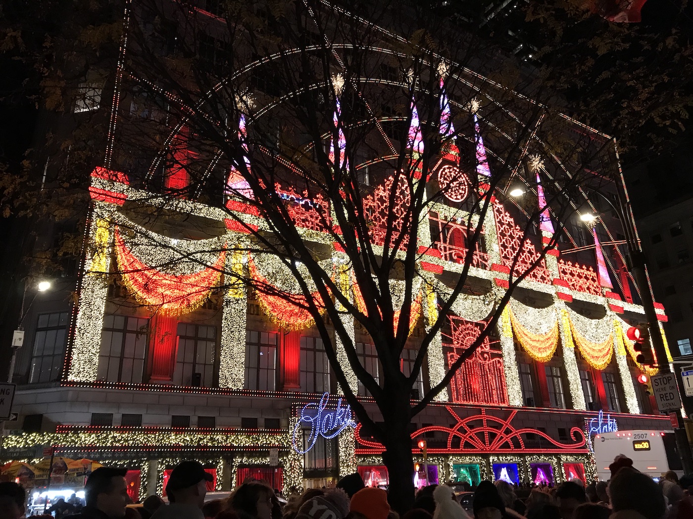 Kerst in New York saks