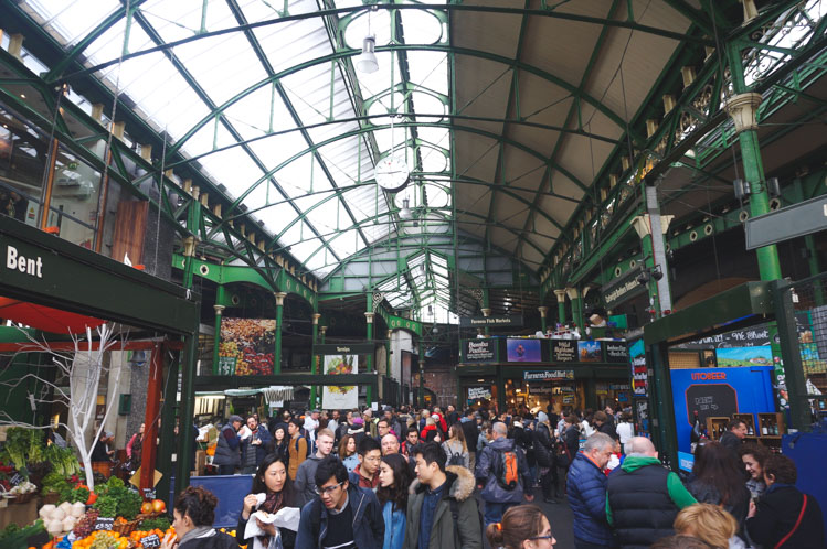 Kerstshoppen Londen markt