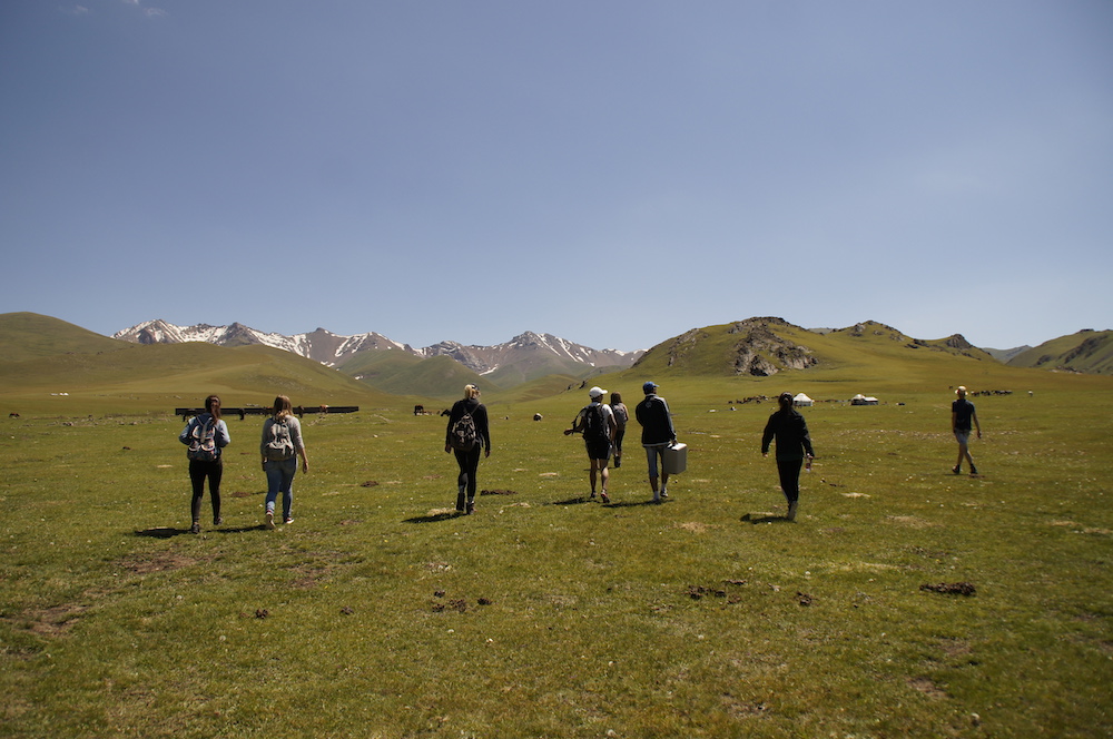Kirgizie backpacken Son Kul