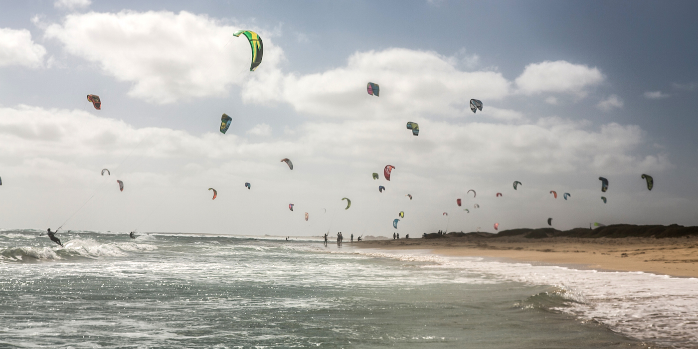 Kitesurfen Sal kite beach Marleen hoftIjzer