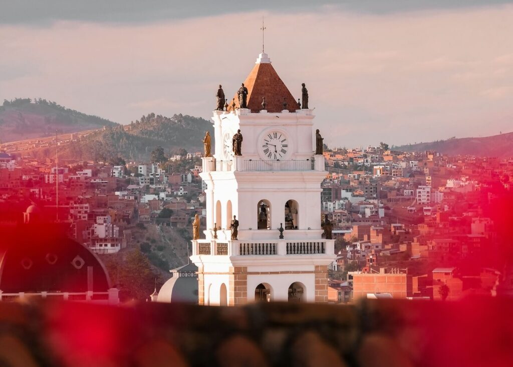 Klokkentoren Sucre Bolivia