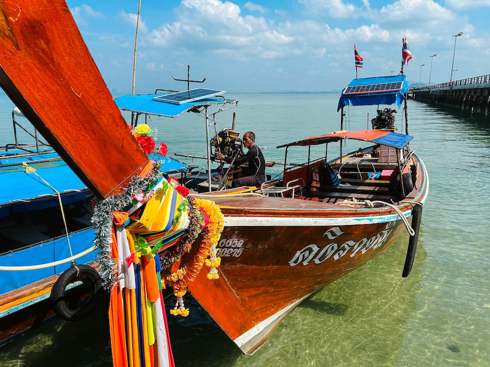 Koh Mook longboat