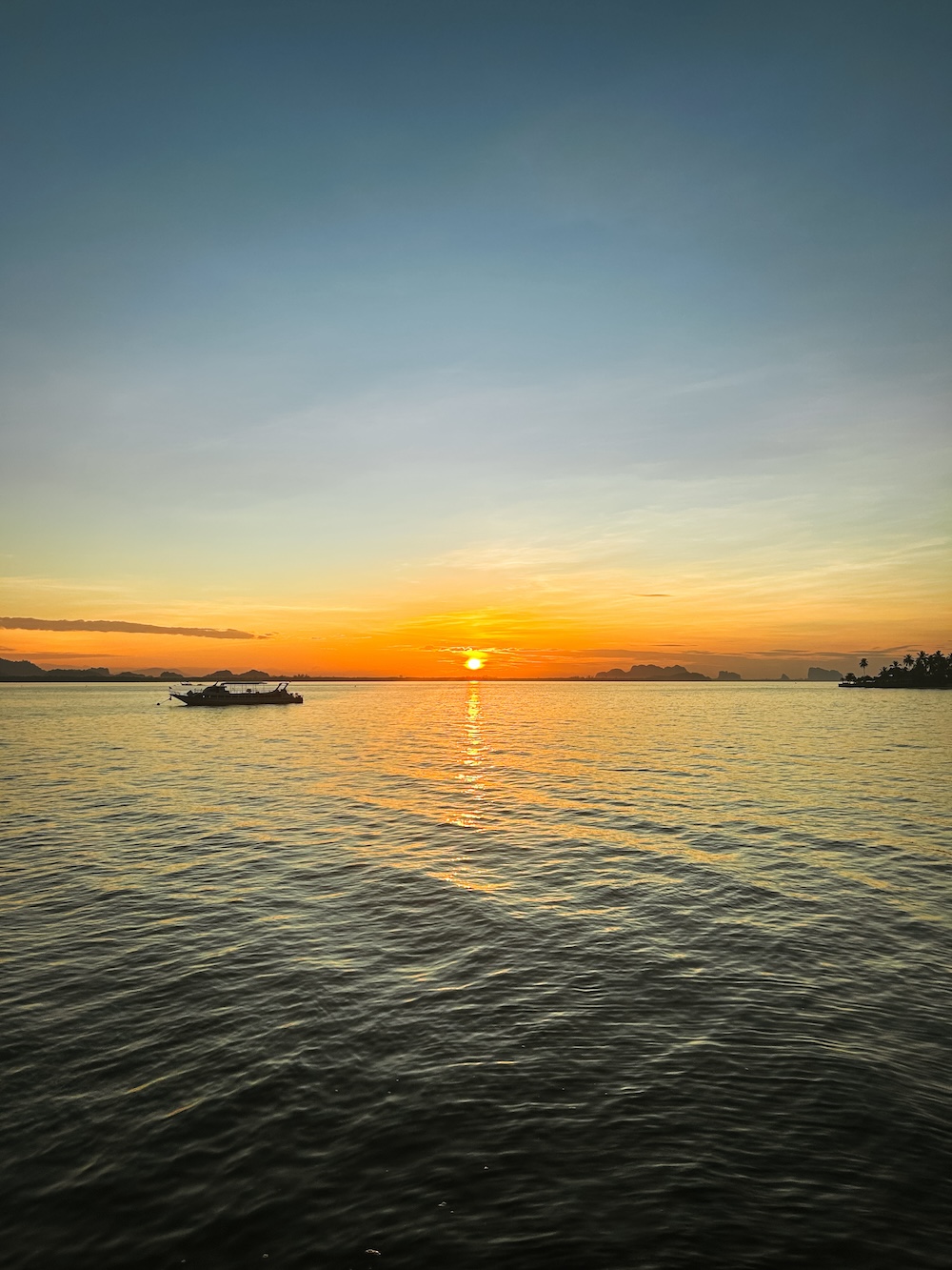 Koh Mook zonsondergang