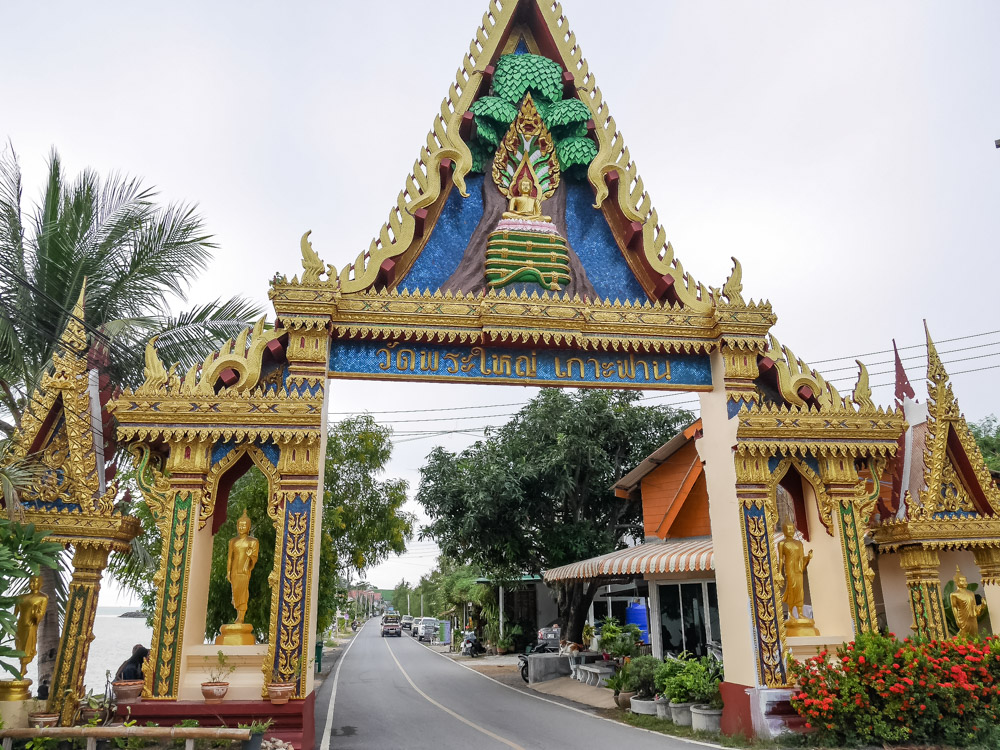 Koh Samui tempels Wat Phra Yai poort