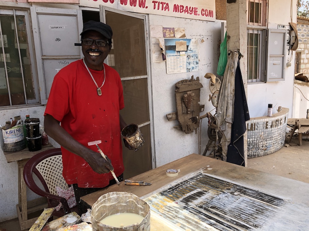Kunst als bezienswardigheid in Dakar