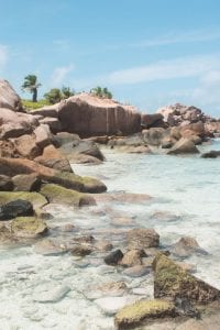 La Digue anse coco mooiste strand seychellen