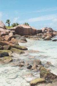La Digue anse coco mooiste strand seychellen