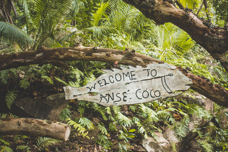 La Digue welcome to anse coco