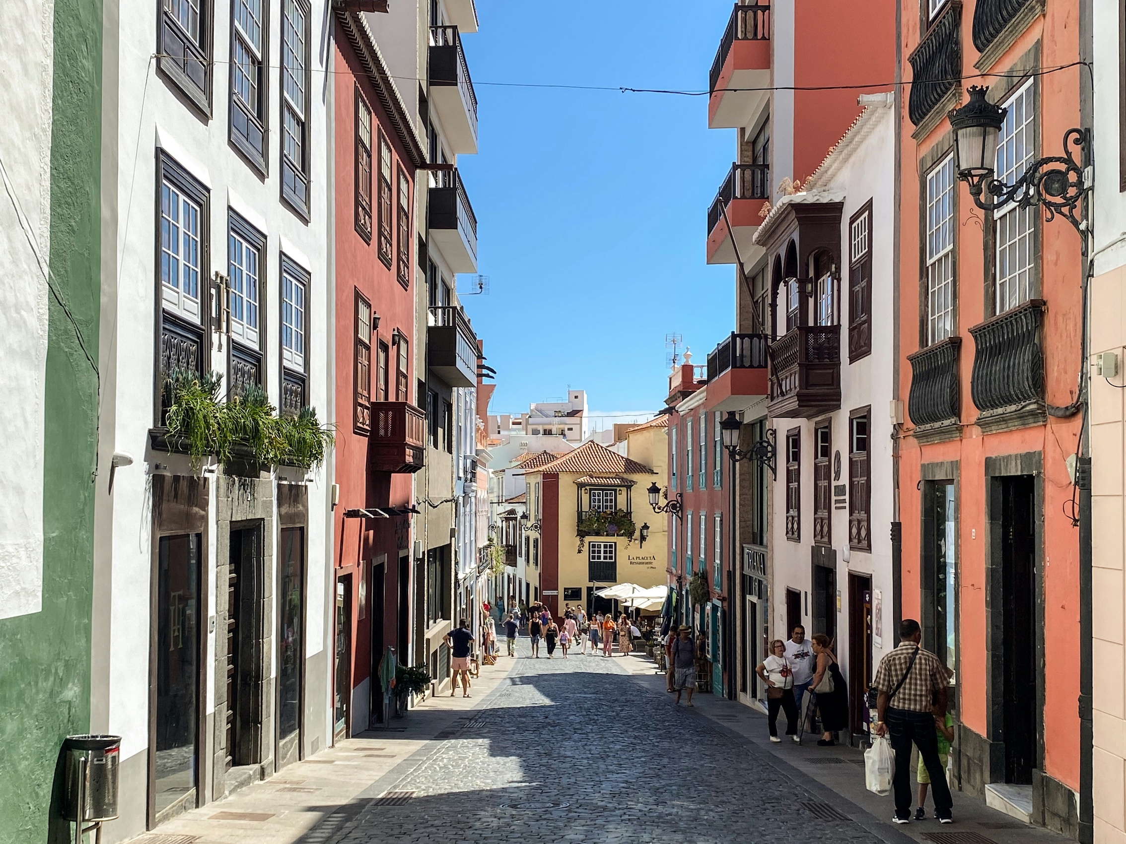 Straat in Santa Cruz de La Palma