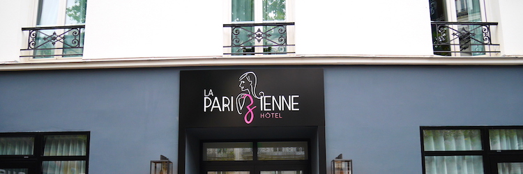 La Parizienne Hotel voordeur Parijs