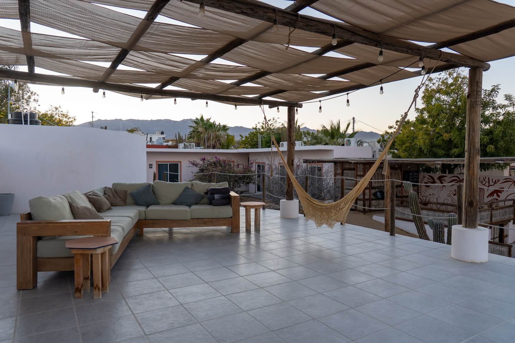 La Ventana hostel terras
