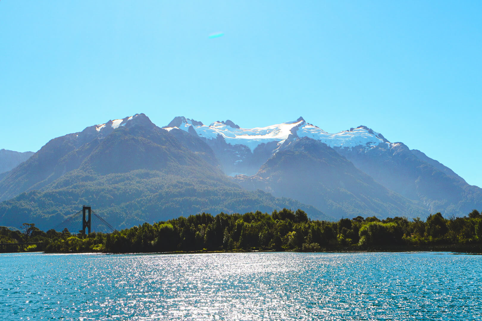 Lago Yelcho Carretera Austral Chili