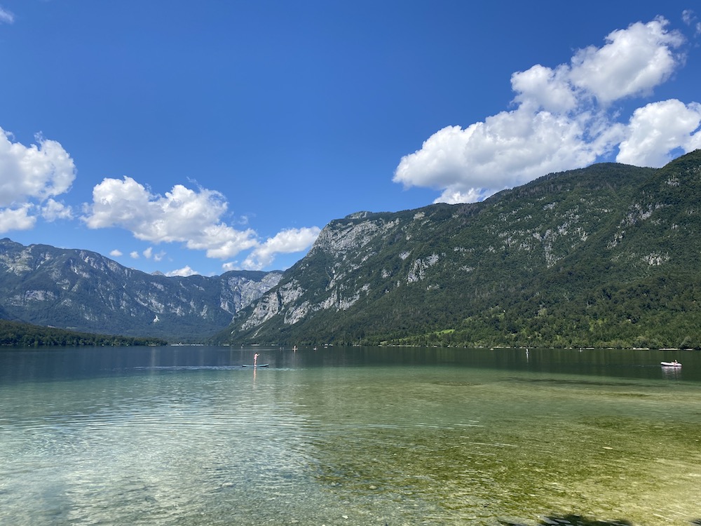 Lake Bohinj, Slovenie