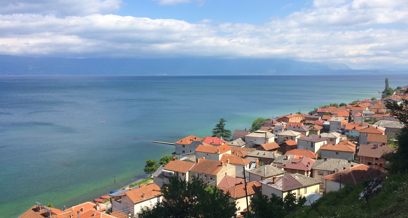 Lake Ohrid Macedonie