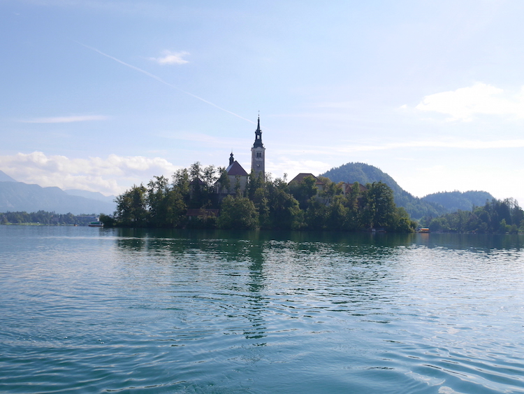 Lake bled eiland