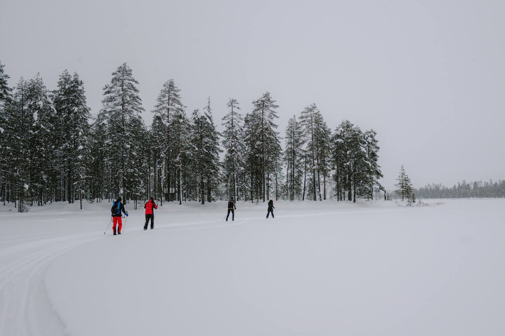 Langlaufen in Kuusamo