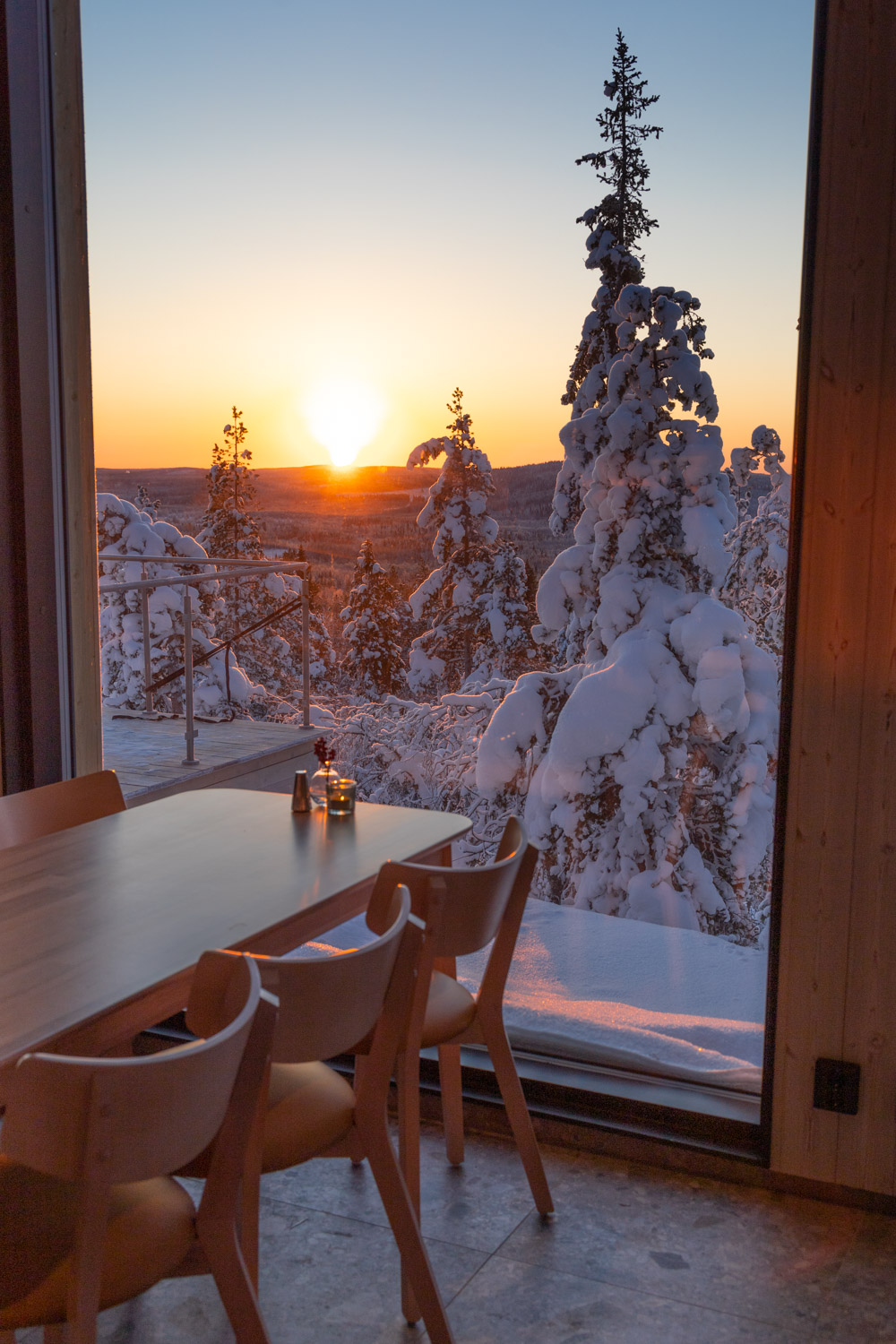Lapland View Lodge restaurant