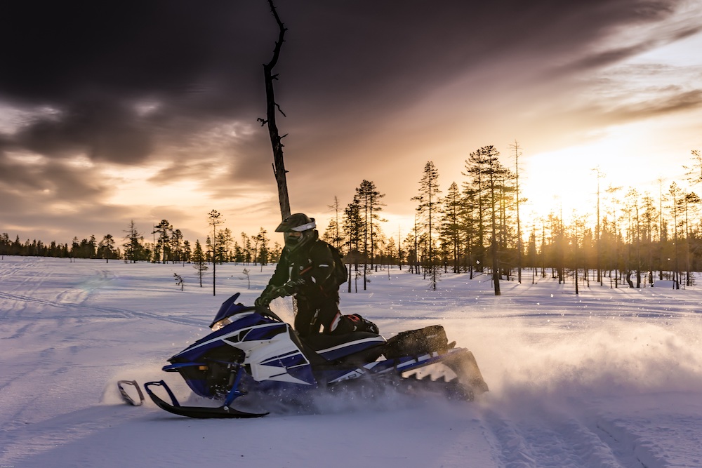 Lapland sneeuwscooter