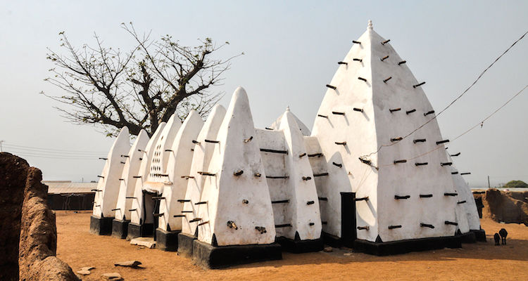 Larabanga moskee Ghana rondreis
