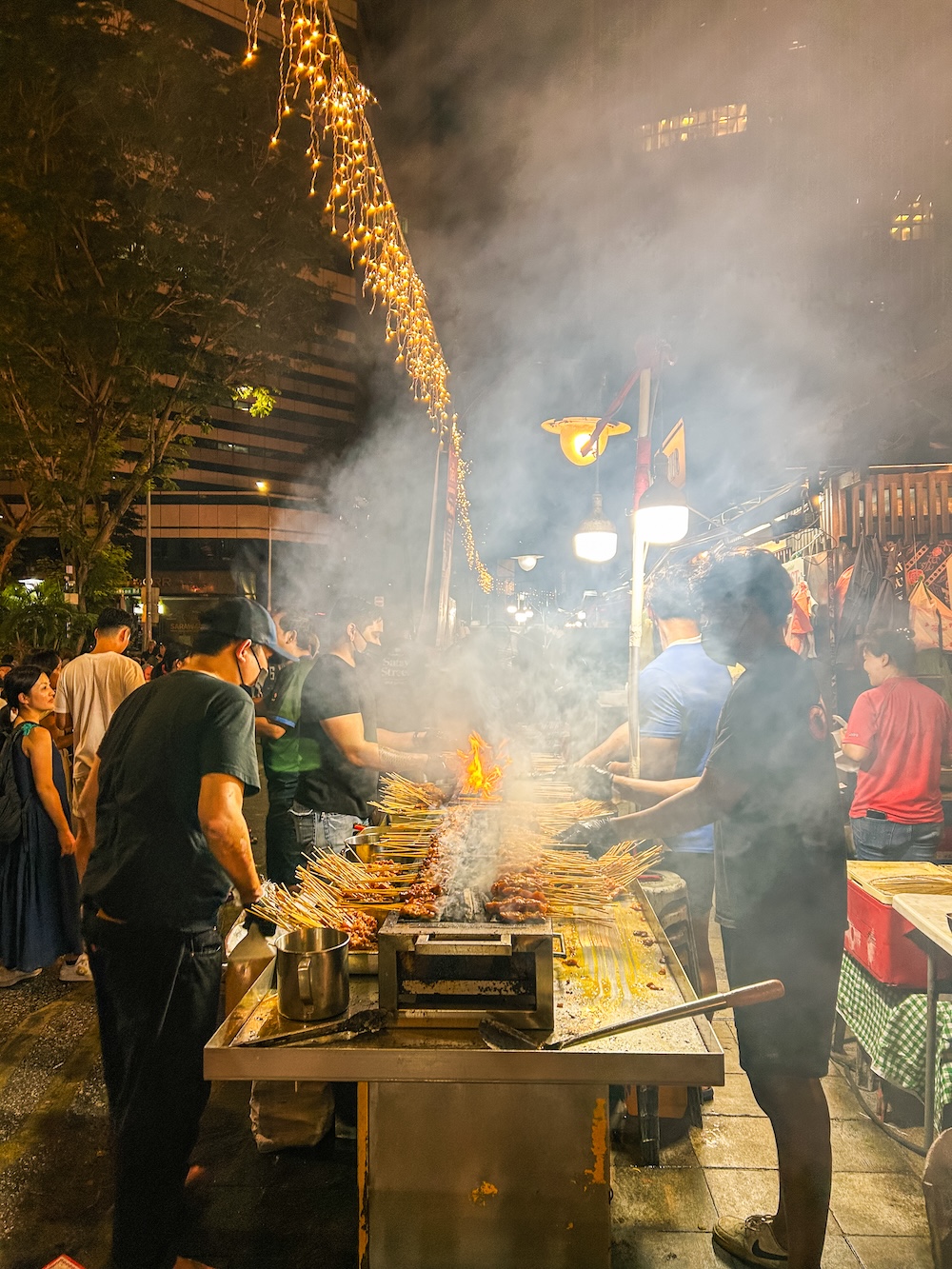 Lau Pa Sat Satay Street