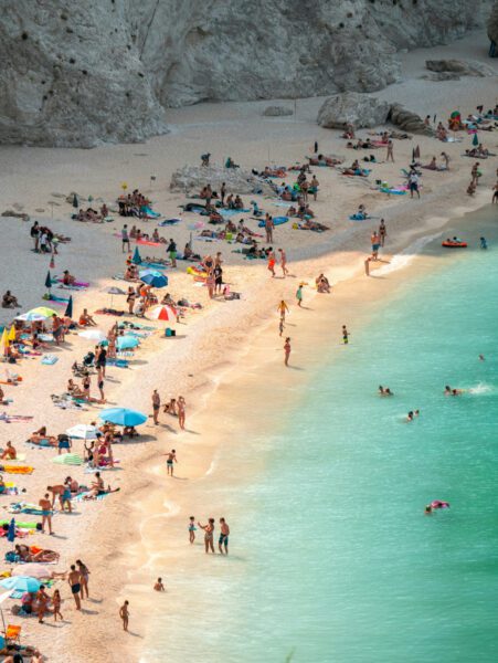 Lefkas stranden Porto Katsiki