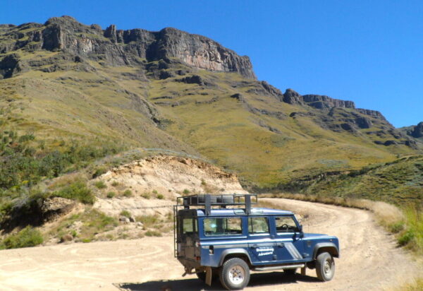 Lesotho roadtrip gebergte