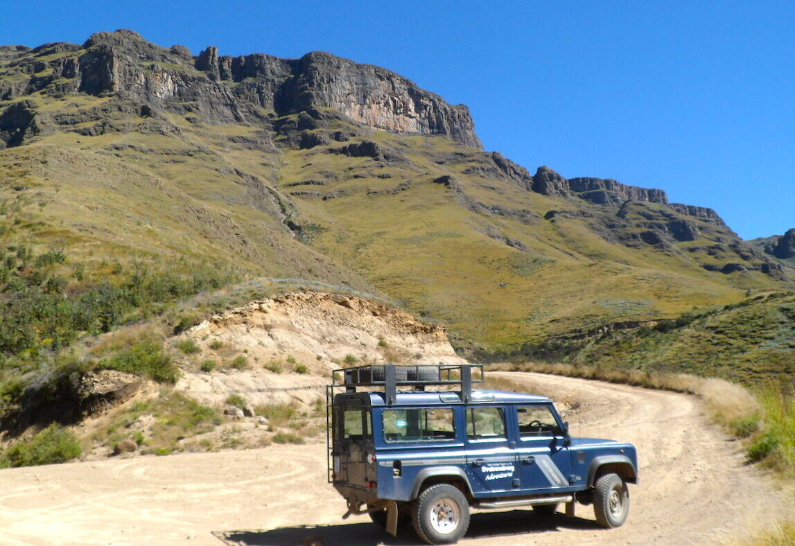 Lesotho roadtrip gebergte