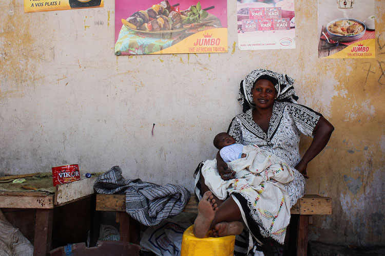 Locals in Gambia