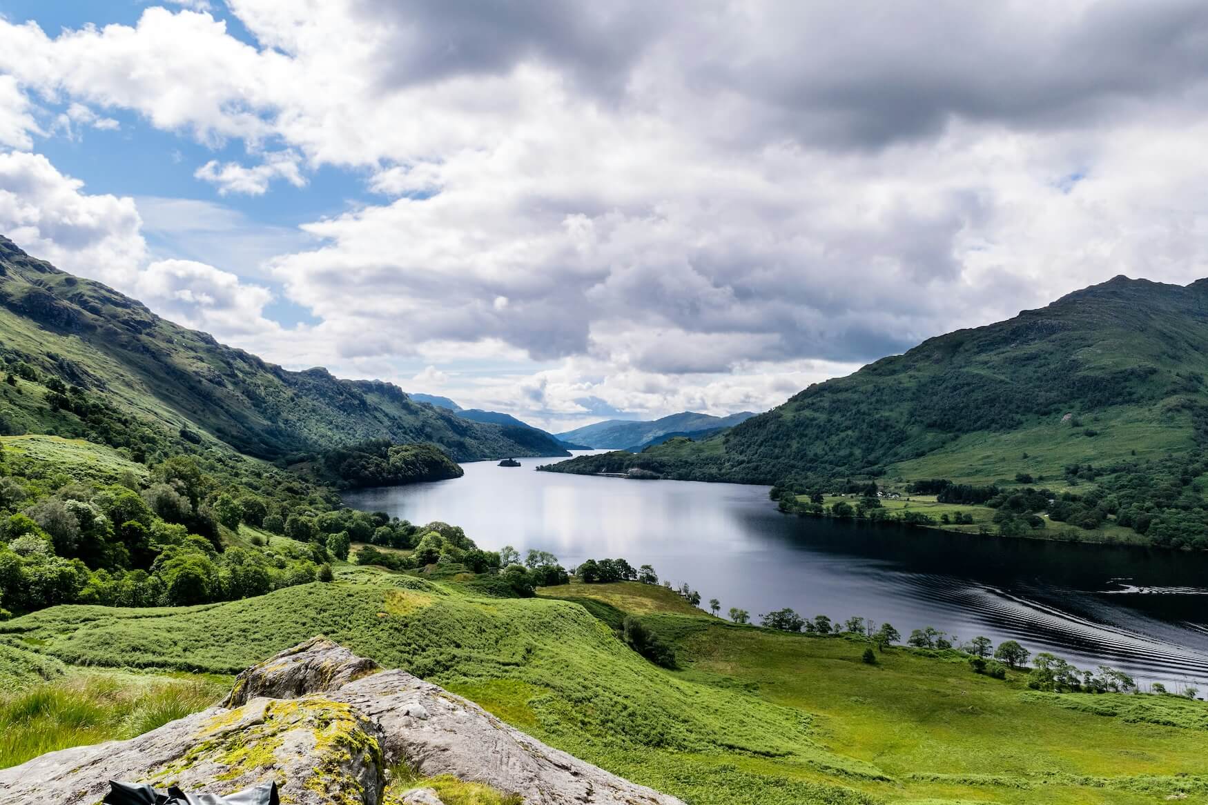 Loch Lomond, natuur Schotland