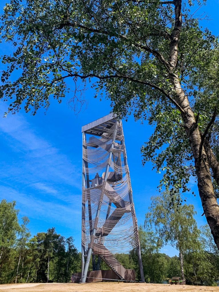 Lommelse sahara belgisch limburg uitkijktoren