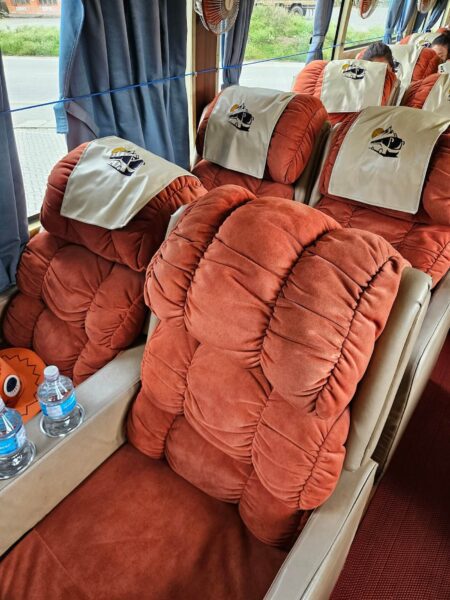 Luxe busstoel, Nepal