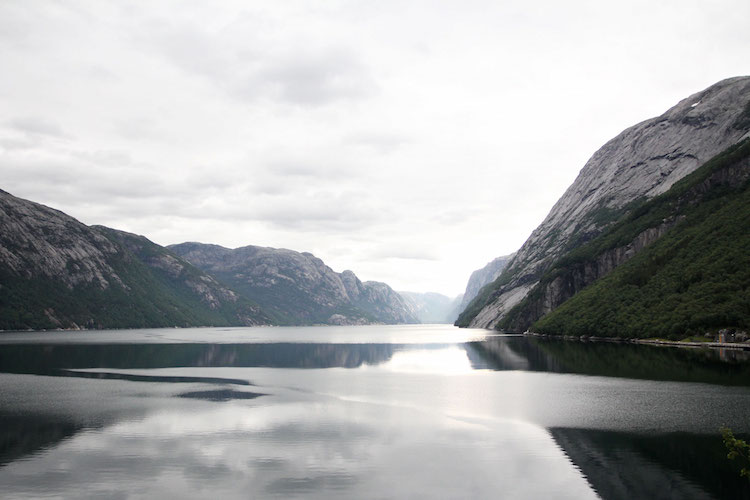 Lysefjord in noorwegen zuiden