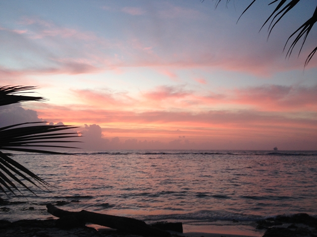 Mahahual sunset