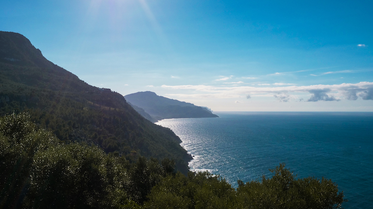 Mallorca natuur uitzicht oceaan