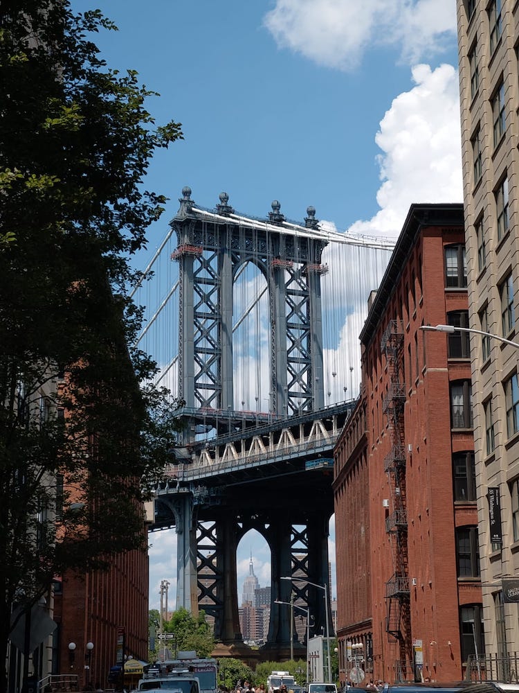 Manhatten bridge new york kinderen