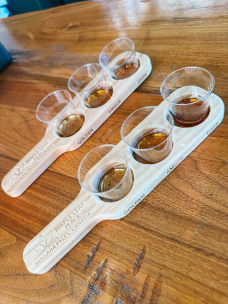 Maple tasting Niagara