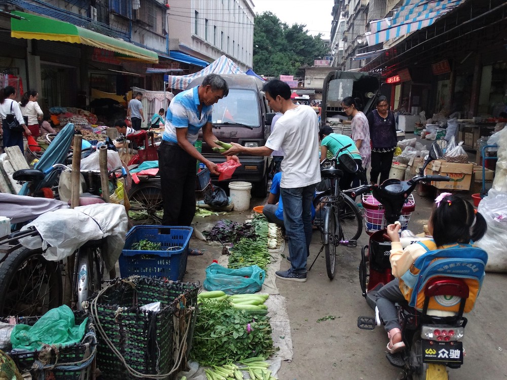 Markt Guangzhou in china