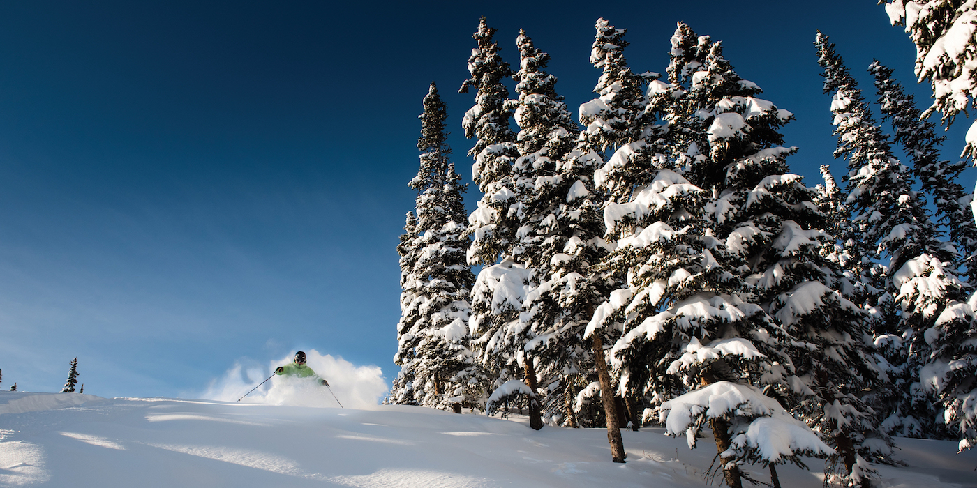 Marmot Basin skier wintersport canadian rockies