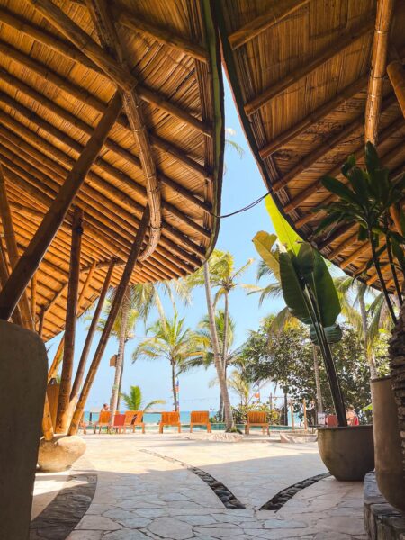 Masaya hostel doorkijkje, Costeño Beach