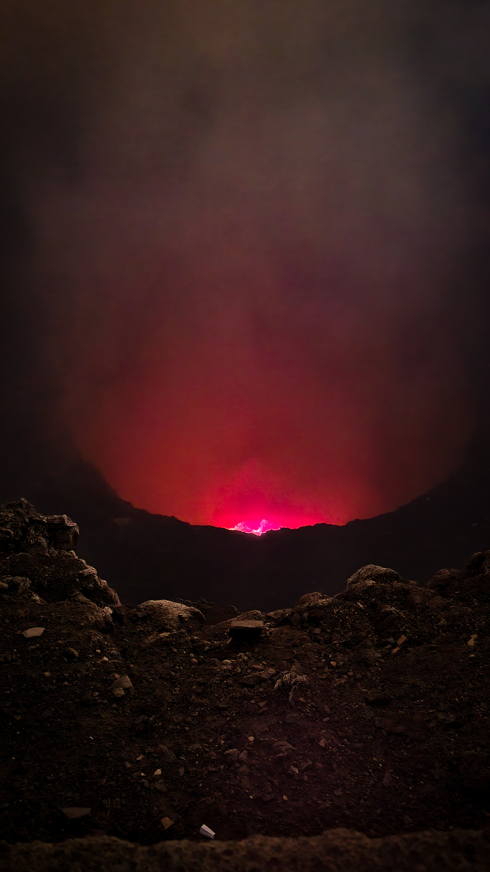 Masaya vulkaan, reisroute Nicaragua