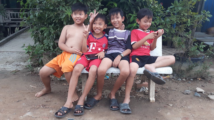 Mekong Delta locals Vietnam