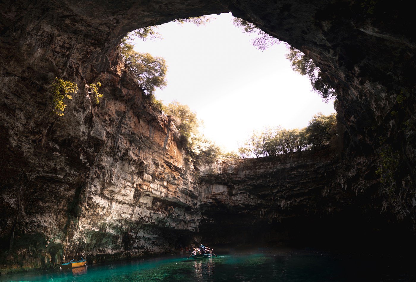 Melissani grot kefalonia