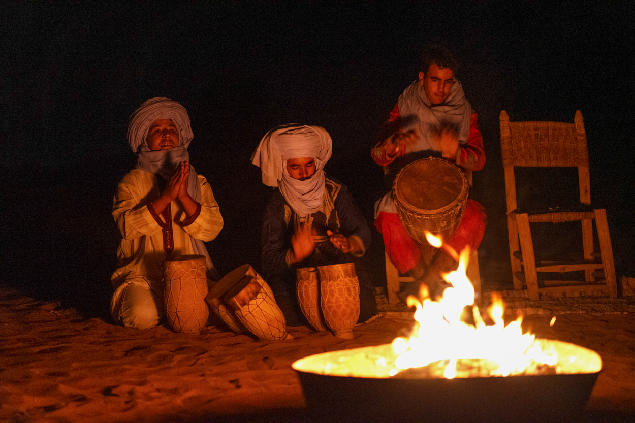 Merzouga overnachten in de woestijn marokko