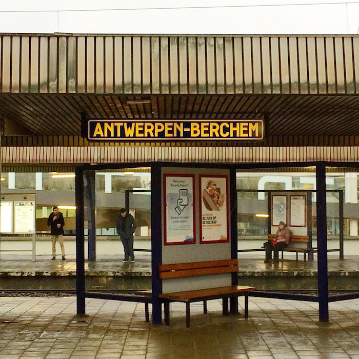 Met de trein naar Oostende