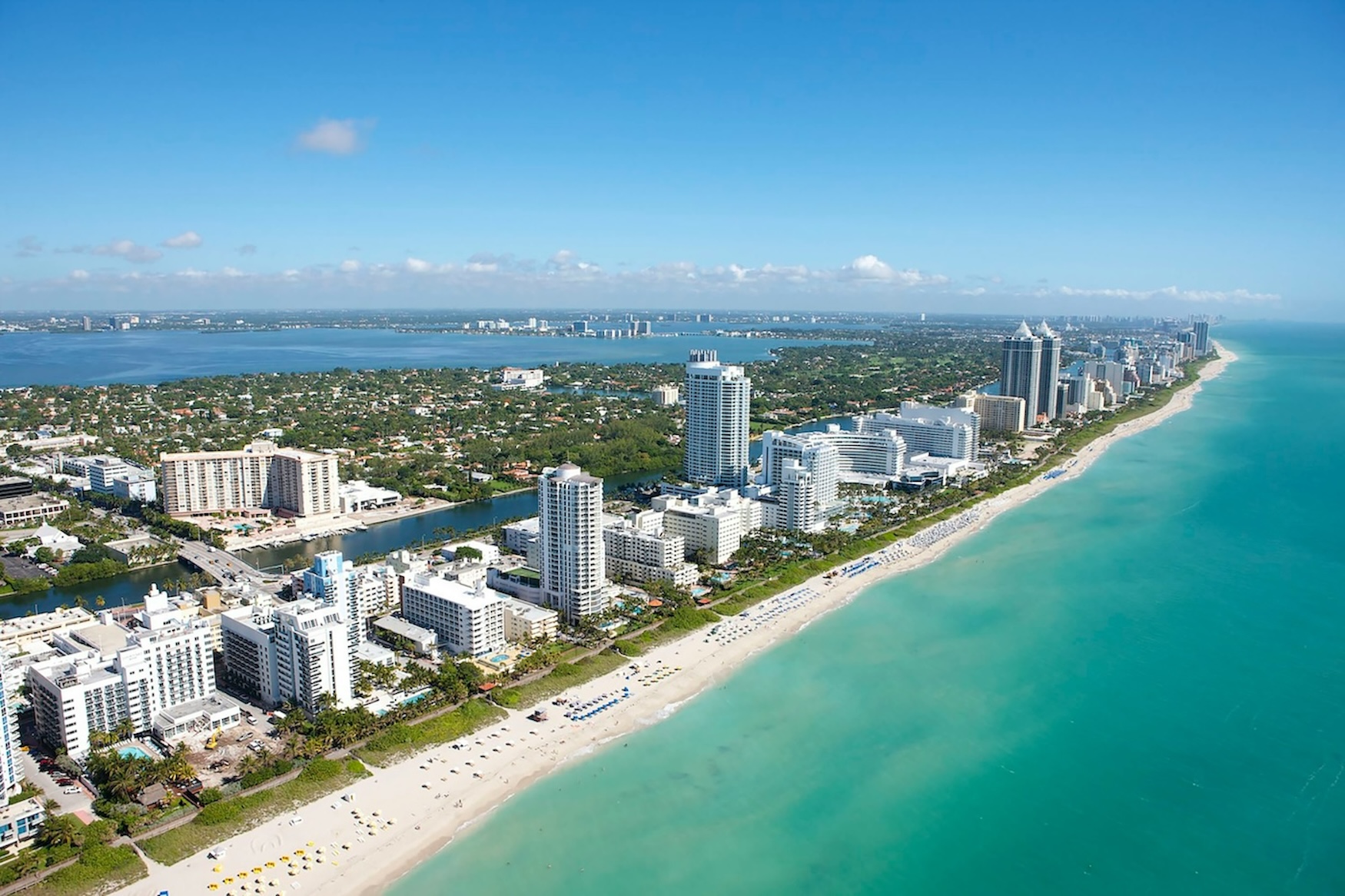 Miami South Beach van boven