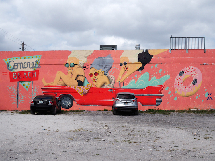 Miami wynwood concrete beach